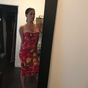 Vintage Dolce and gabanna bustier dress